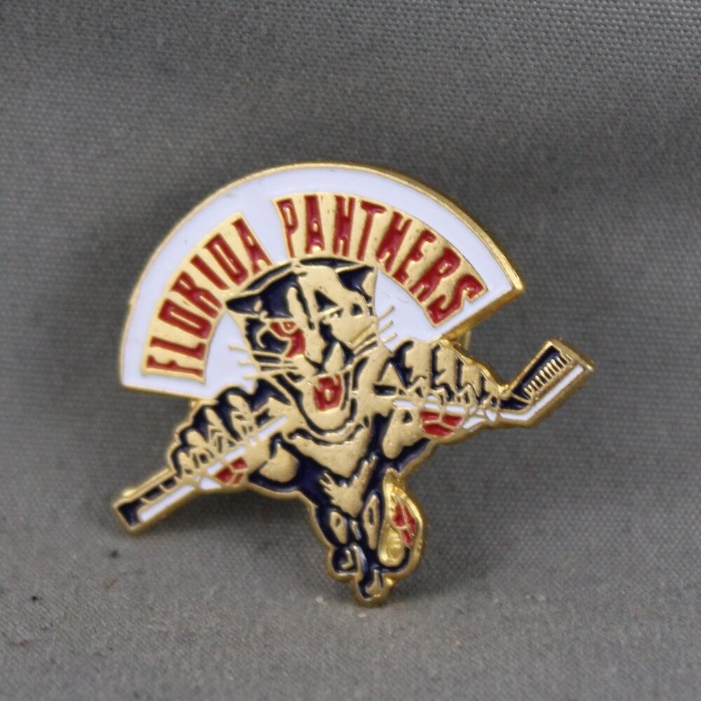 Flordia Panther Pin (VTG) - Original Logo - Stamped PIn
